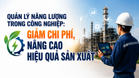 [TIẾT KIỆM ĐIỆN] Quản lý năng lượng trong công nghiệp: Giảm chi phí, nâng cao hiệu quả sản xuất