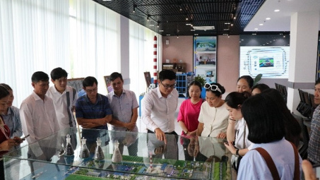 Học viện Chính trị khu vực II nghiên cứu thực tế mô hình vận hành tại Nhiệt điện Vĩnh Tân