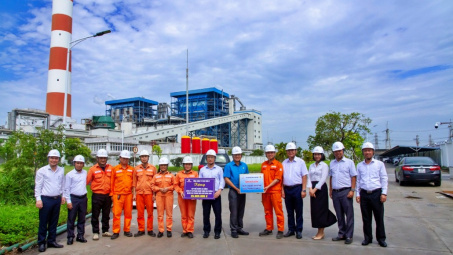 EVNGENCO2 thăm hỏi người lao động tại các đơn vị phát điện dịp cao điểm mùa khô 2026