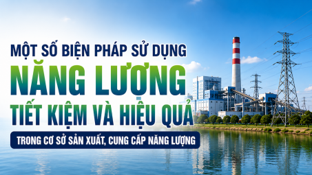 [TIẾT KIỆM ĐIỆN] Một số biện pháp sử dụng năng lượng tiết kiệm và hiệu quả trong cơ sở sản xuất, cung cấp năng lượng