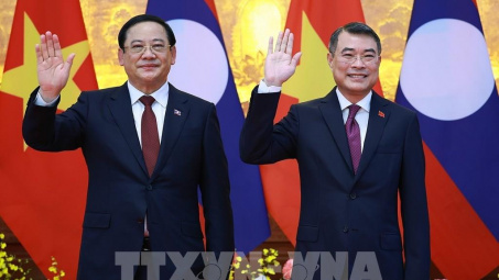 Việt Nam - Lào tăng cường thắt chặt quan hệ hợp tác