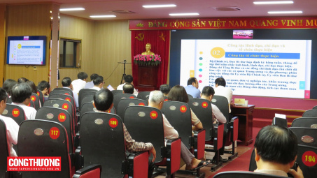 Đảng ủy Bộ Công Thương tham dự Hội nghị toàn quốc sơ kết 1 năm vận hành mô hình chính quyền 3 cấp