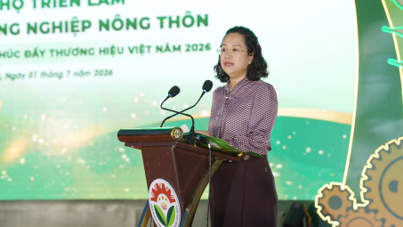 Khai mạc Hội chợ triển lãm sản phẩm công nghiệp nông thôn năm 2026: Khơi nguồn đổi mới, thúc đẩy thương hiệu Việt