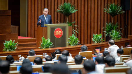 Kết luận của Tổng Bí thư, Chủ tịch nước Tô Lâm tại Hội nghị toàn quốc sơ kết 1 năm 6 tháng triển khai thực hiện Nghị quyết 57-NQ/TW