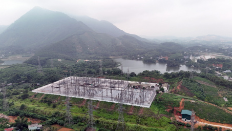 Trạm biến áp 220kV Tuyên Quang nâng công suất lên 500MVA