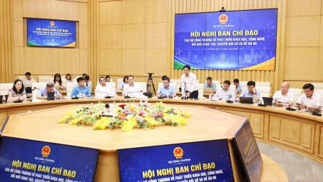[CHÙM ẢNH] Hội nghị Ban chỉ đạo của Bộ Công Thương về phát triển khoa học, công nghệ, đổi mới sáng tạo, chuyển đổi số và đề án 06