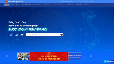 Phê duyệt Đề án “Phát triển Cổng Pháp luật quốc gia giai đoạn 2026-2030”