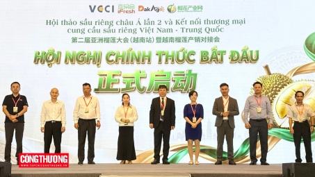 Kết nối thương mại cung cầu sầu riêng Việt Nam - Trung Quốc
