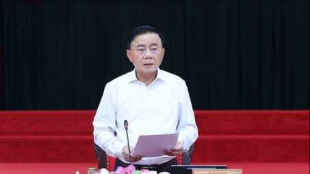 Thường trực Ban Bí thư Trần Cẩm Tú chủ trì Hội nghị giao ban quý II/2026