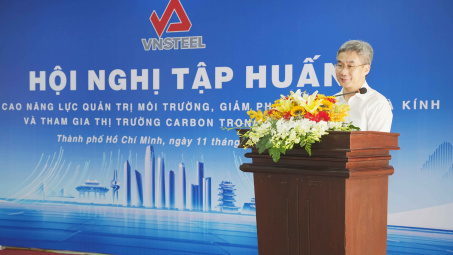 Tổng công ty Thép Việt Nam - CTCP chuẩn bị năng lực quản trị để bước vào kỷ nguyên cạnh tranh “xanh”