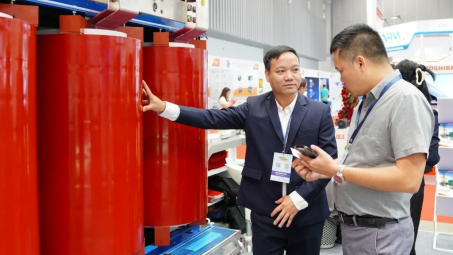 Gian hàng THIBIDI thu hút đông đảo khách tham quan tại Vietnam ETE & Greenergy Expo 2026