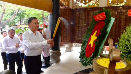 Toàn văn phát biểu của Tổng Bí thư, Chủ tịch nước Tô Lâm tại Công viên Lê Thị Riêng