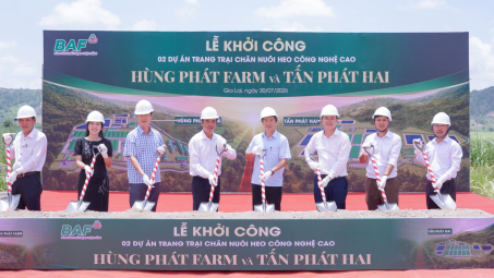 BAF liên tiếp khởi công 3 trang trại công nghệ cao tại Gia Lai