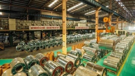 Tôn mạ VNSTEEL Thăng Long nỗ lực hoàn thành mục tiêu 6 tháng đầu năm 2026