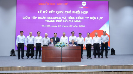 EVNHCMC và Becamex hợp tác phát triển hạ tầng năng lượng xanh