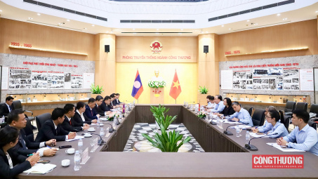 Thứ trưởng Phan Thị Thắng tiếp Thứ trưởng Bộ Công Thương Lào Phouthavanh Nanthavong