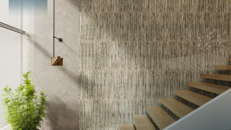 Gạch trang trí Third firing eurotile: Nghệ thuật sắp đặt không gian sống