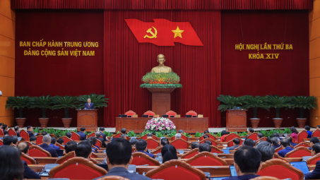 Thông báo Hội nghị lần thứ ba, Ban Chấp hành Trung ương Đảng khóa XIV