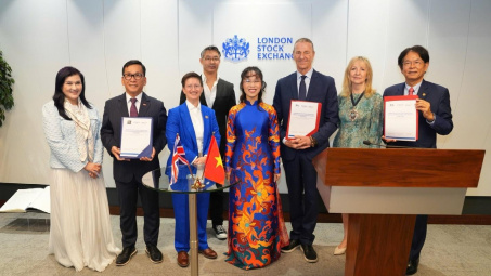 Ngân hàng HDBank ký hợp tác với Sở giao dịch chứng khoán London, Dragon Capital