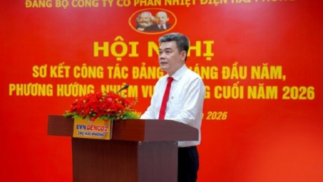 Đảng bộ Công ty CP Nhiệt điện Hải Phòng tạo dấu ấn trong 6 tháng đầu năm 2026
