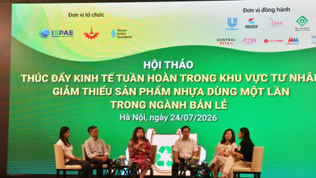 Giảm ô nhiễm nhựa:Thúc đẩy kinh tế tuần hoàn, hạn chế chất thải nhựa trong khu vực bán lẻ