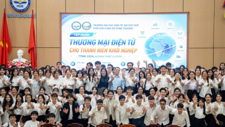 Huế thúc đẩy hệ sinh thái khởi nghiệp số, trang bị kỹ năng thương mại điện tử và AI cho lực lượng trẻ