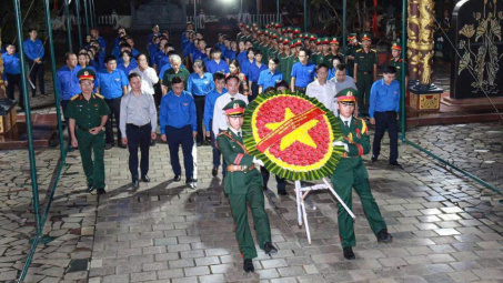 Đoàn Thanh niên Chính phủ phối hợp triển khai chuỗi hoạt động tri ân các Anh hùng liệt sĩ và chăm lo an sinh xã hội tại Quảng Ngãi