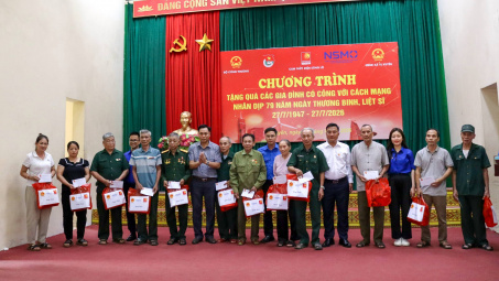 "Nối mạch tri ân" - Hành trình lan tỏa nghĩa tình của tuổi trẻ NSMO trên khắp mọi miền Tổ quốc
