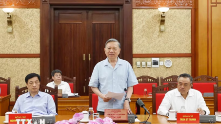 Thông cáo báo chí về cuộc làm việc của Tổng Bí thư, Chủ tịch nước Tô Lâm với Ban Thường vụ Đảng ủy Thanh tra Chính phủ