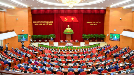 Tổ chức Hội nghị toàn quốc quán triệt và triển khai thực hiện Nghị quyết Hội nghị Trung ương 3 vào sáng 29/7/2026