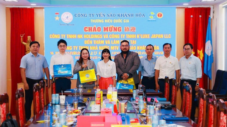 Công ty Yến sào Khánh Hòa mở rộng hợp tác với các đối tác Nhật Bản