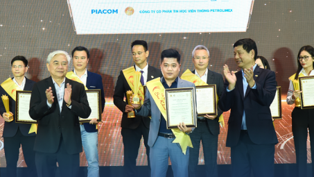 PIACOM TAS vào Top 10 Sao Khuê 2026 với Giải pháp tự động hóa kho xăng dầu