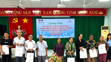 Công ty Nhiệt điện Phú Mỹ: Nhiều hoạt động tri ân nhân kỷ niệm 79 năm Ngày Thương binh - Liệt sỹ