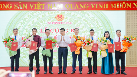 Bộ Công Thương bổ nhiệm lãnh đạo các trường Đại học trực thuộc