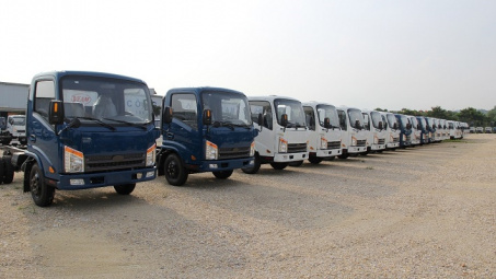VEAM MOTOR đấu giá hơn 400 xe tải các loại, xe khách và xe chuyên dùng