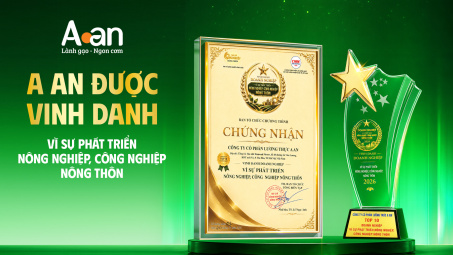 A An vào Top 10 doanh nghiệp vì sự phát triển nông nghiệp, công nghiệp nông thôn năm 2026