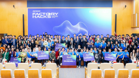 DENSO Factory Hacks mùa 4: Sinh viên định hình nhà máy tương lai bằng AI