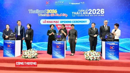 Khai mạc Tuần lễ Thái Lan 2026 tại TP. Hồ Chí Minh