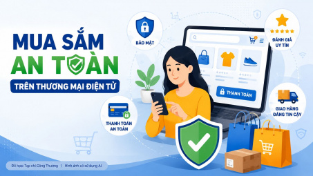 Trang bị kỹ năng để mua sắm an toàn trên thương mại điện tử