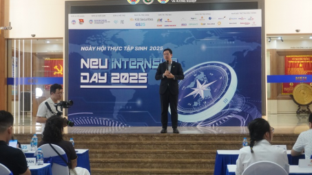 NEU Internship Day 2026: Kết nối sinh viên với thị trường lao động ngay từ giảng đường