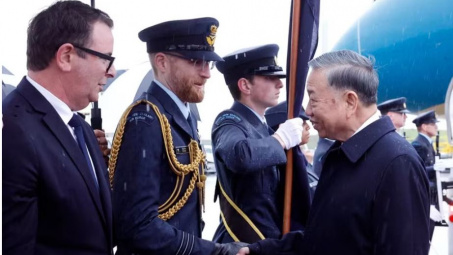Tổng Bí thư Tô Lâm bắt đầu chuyến thăm cấp Nhà nước tới New Zealand