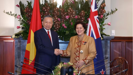 Tổng Bí thư, Chủ tịch nước Tô Lâm hội kiến với Toàn quyền New Zealand