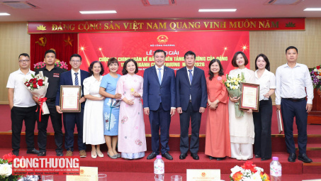 Tạp chí Công Thương đạt 02 giải tại Cuộc thi chính luận về bảo vệ nền tảng tư tưởng của Đảng trong ngành Công Thương