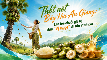 [eMagazine] Thốt nốt Bảy Núi An Giang: Lan tỏa chuỗi giá trị đưa “Vị ngọt” di sản vươn xa