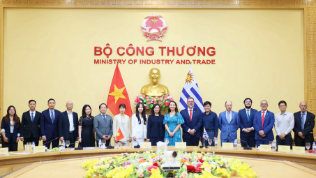 [CHÙM ẢNH] Kỳ họp lần IV Ủy ban Hỗn hợp về Hợp tác kinh tế, thương mại và đầu tư giữa Việt Nam và Uruguay