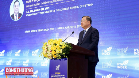Phó Thủ tướng Thường trực Chính phủ: Xây dựng FTA Index thành công cụ quan trọng quản trị hội nhập kinh tế quốc tế