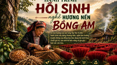 Hành trình hồi sinh nghề hương nến Bồng Am
