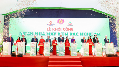 Khởi công Nhà máy điện rác Nghệ An: Hướng tới xử lý chất thải xanh và bền vững
