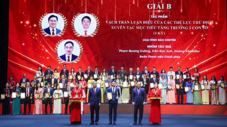 Đoàn Thanh niên Chính phủ đạt 3 giải tại Cuộc thi chính luận về bảo vệ nền tảng tư tưởng của Đảng năm 2026