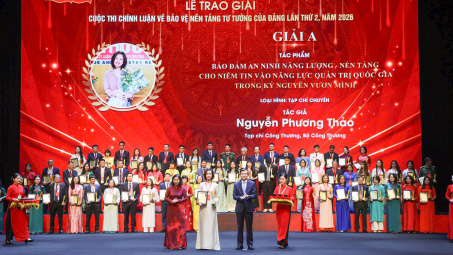 Tạp chí Công Thương đạt giải A Cuộc thi chính luận về bảo vệ nền tảng tư tưởng của Đảng trong Đảng bộ Chính phủ lần thứ 2, năm 2026